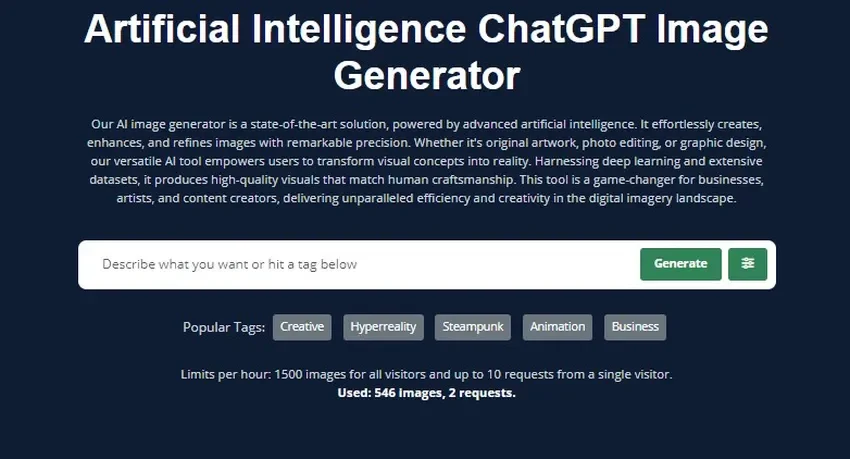 artificial intelligence chatgpt image generator