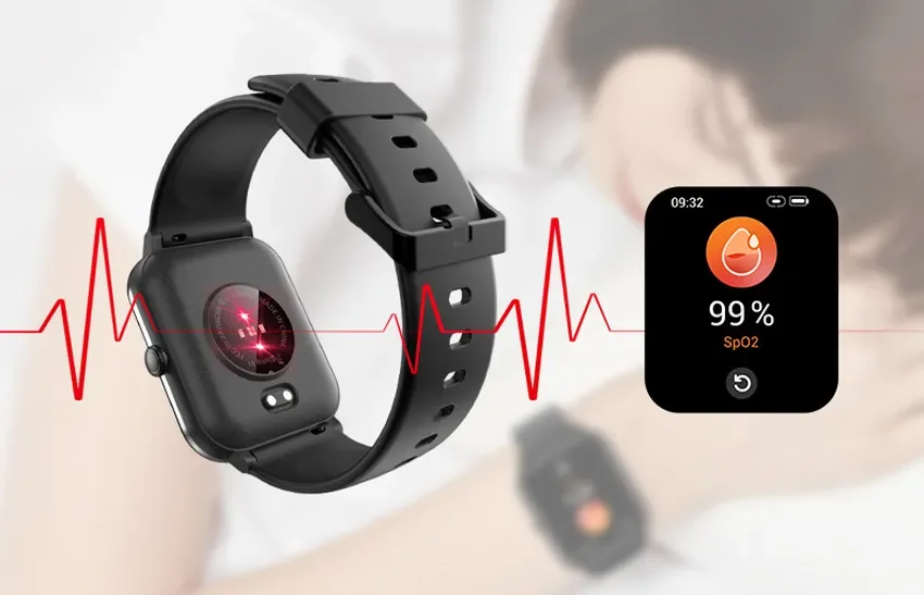 blood oxygen monitor smartwatch spo2