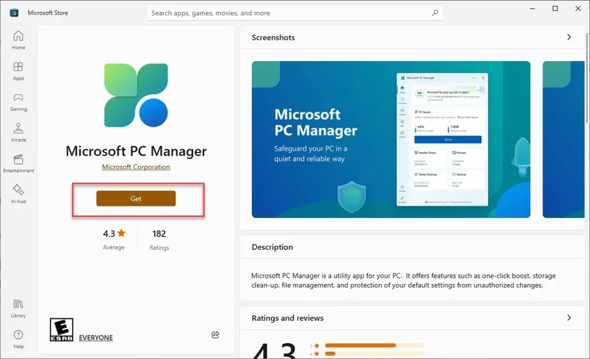 microsoft pc manager 2
