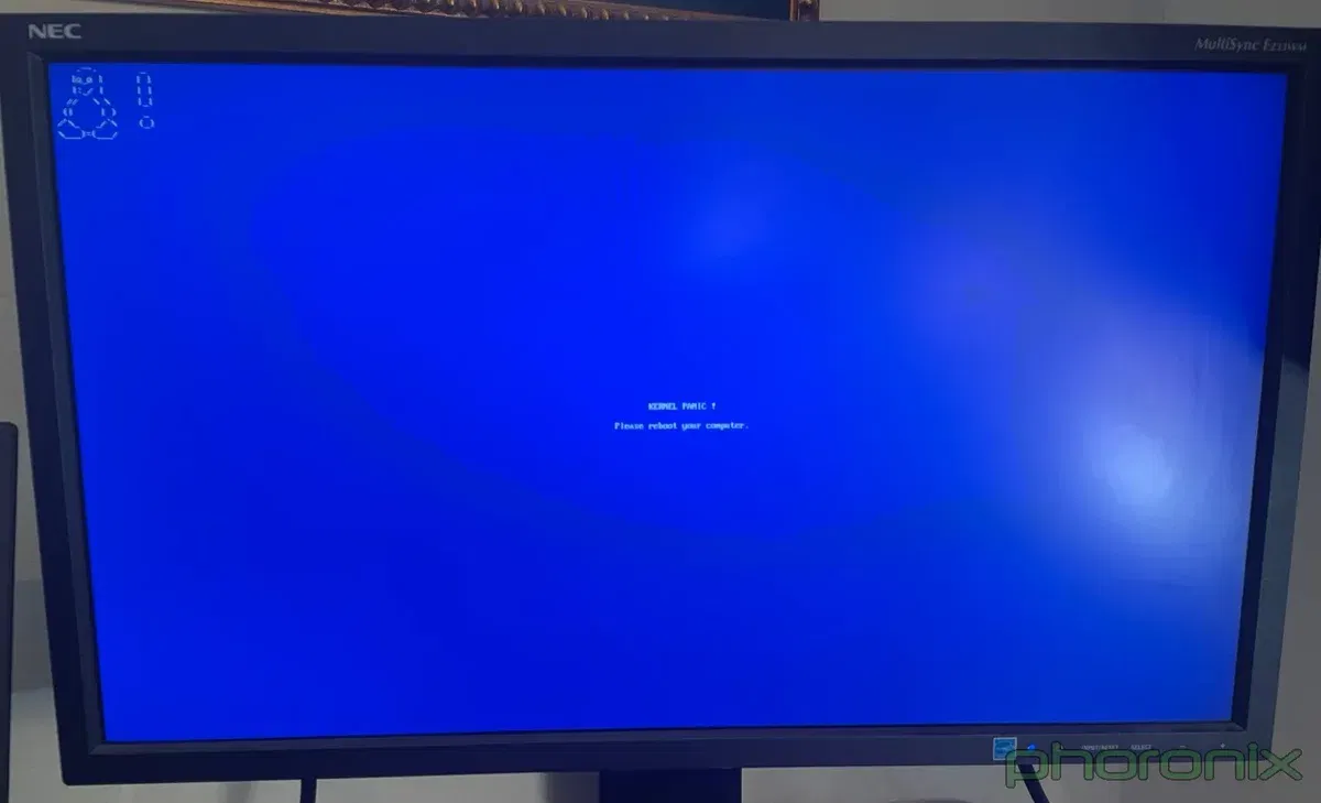 drm panic linux bsod