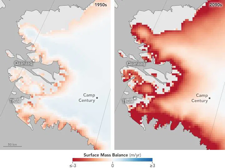 camp century location ice change