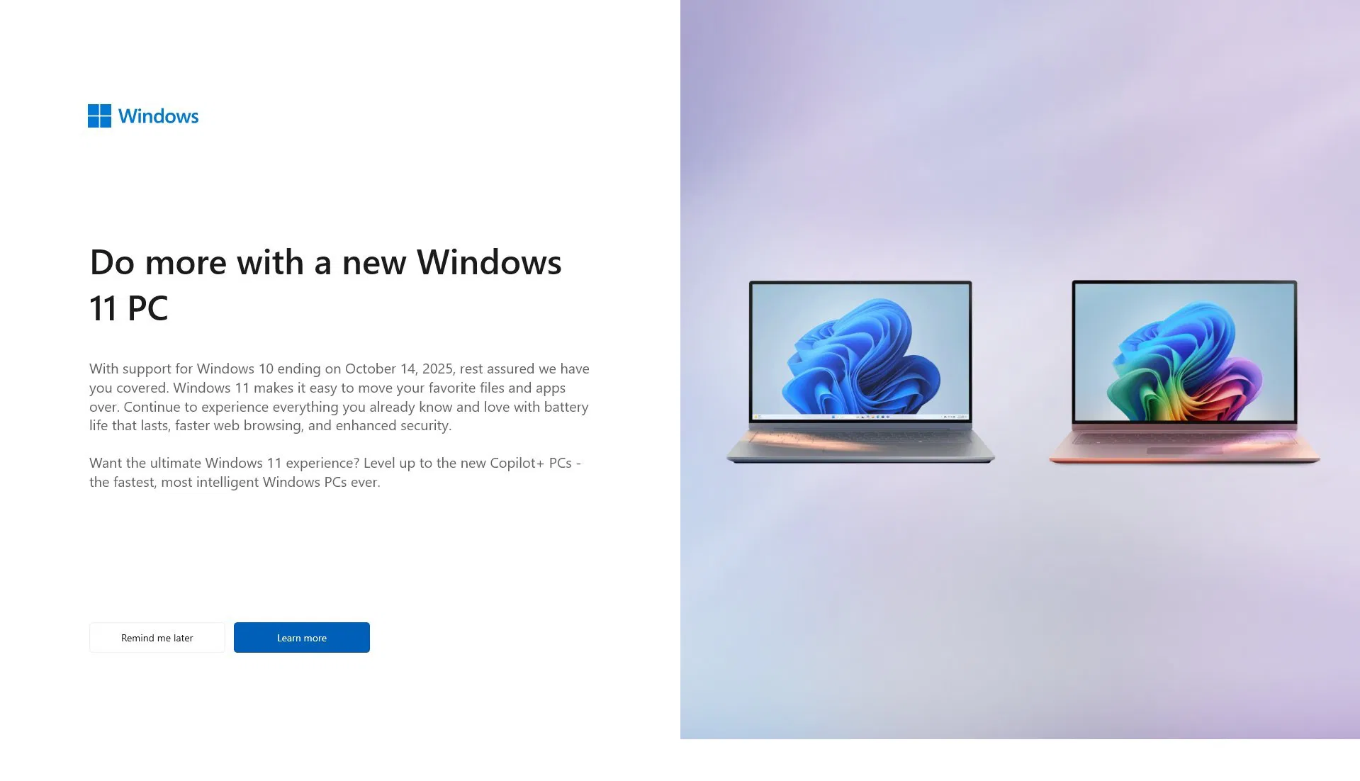 windows 11 ad on windows 10