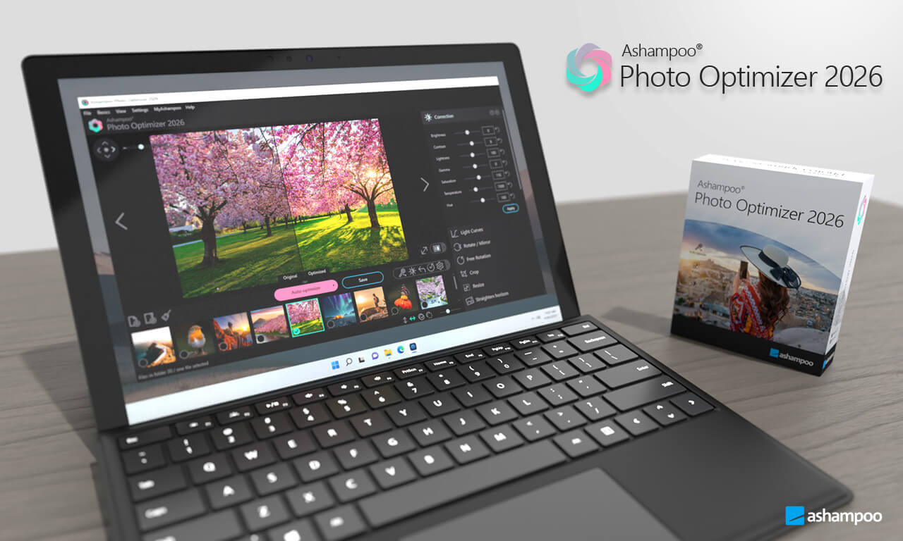 ashampoo photo optimizer 2026 presentation screenshot