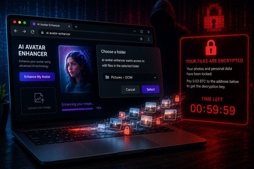 deepseek llm hallucination browser ransomware
