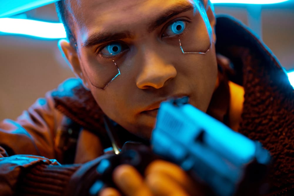 cyberpunk player