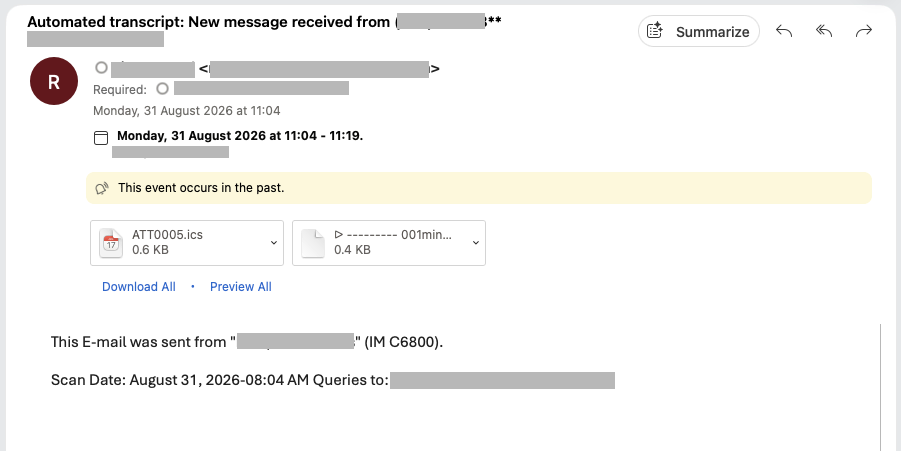 email phishing campaign