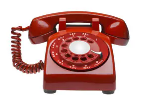 red telephone