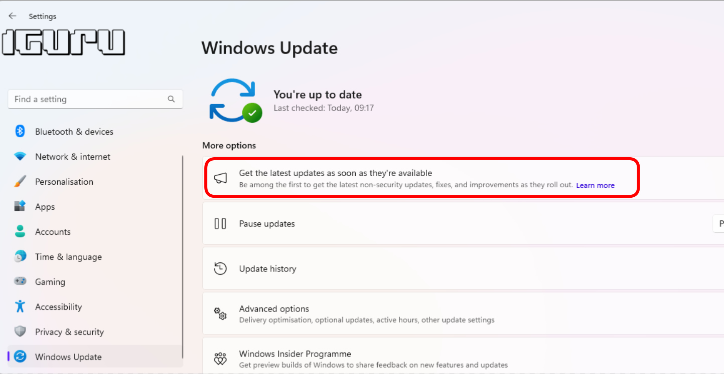 get the latest updates