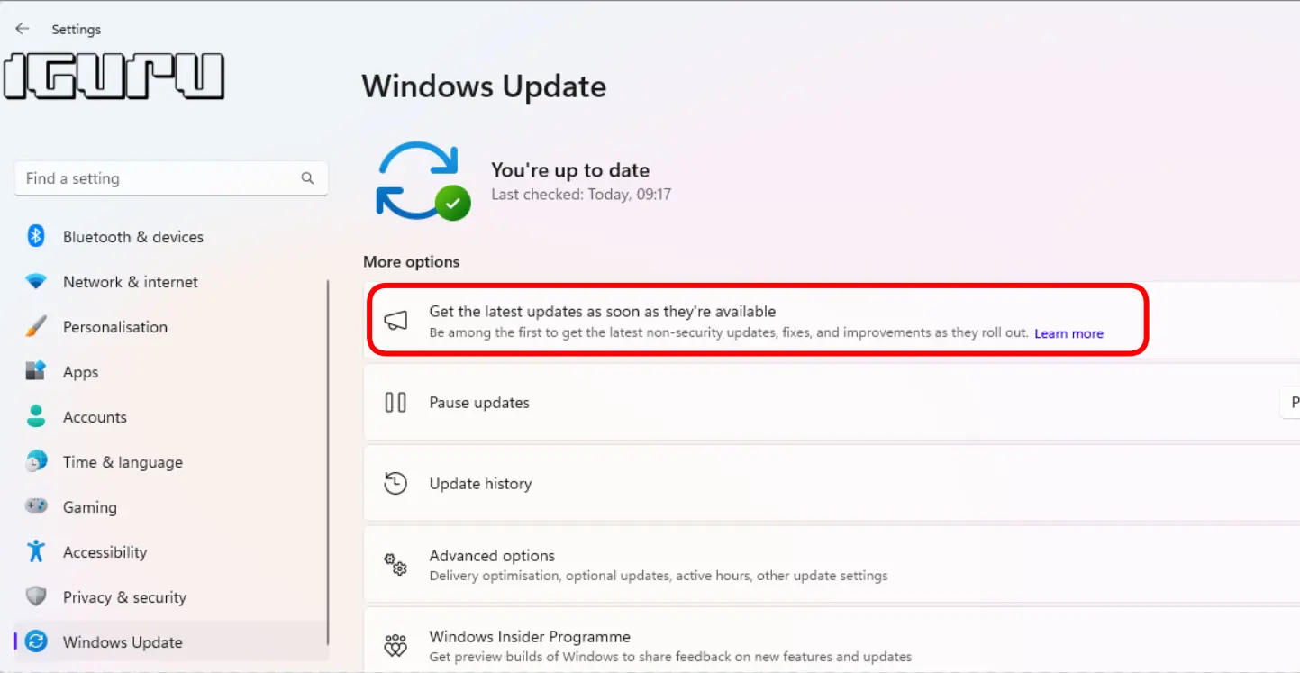 get the latest updates